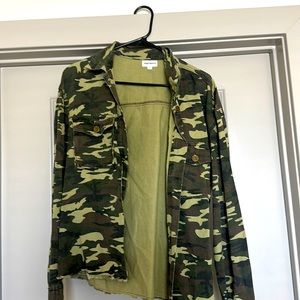 Super down Camo utility Jacket